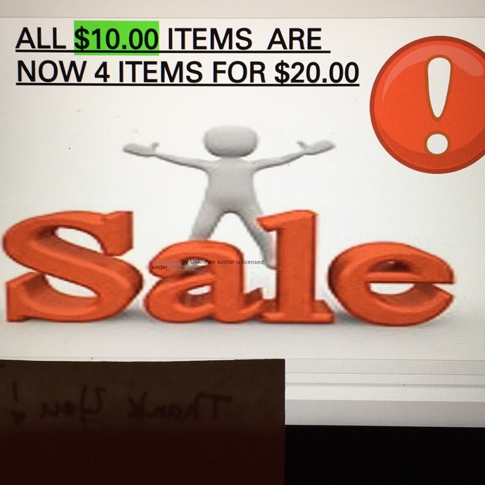 ✨✨ALL $5.00 ITEMS NOW 4 FOR $10.00✨✨. - Picture 1 of 15